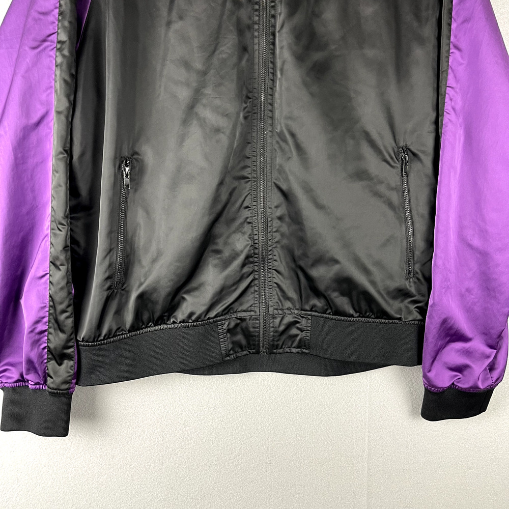Jeffree Star Bomber Jacket Mens XXL 2XL Blood Lust Full Zip Satin Embroidery - Picture 3 of 14